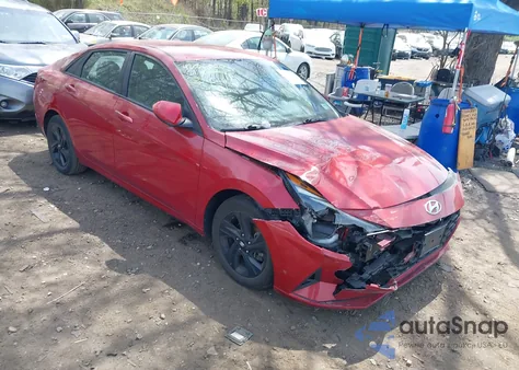 2021 Hyundai Elantra Sel из США, поврежденный, VIN KMHLM4AG4MU066193